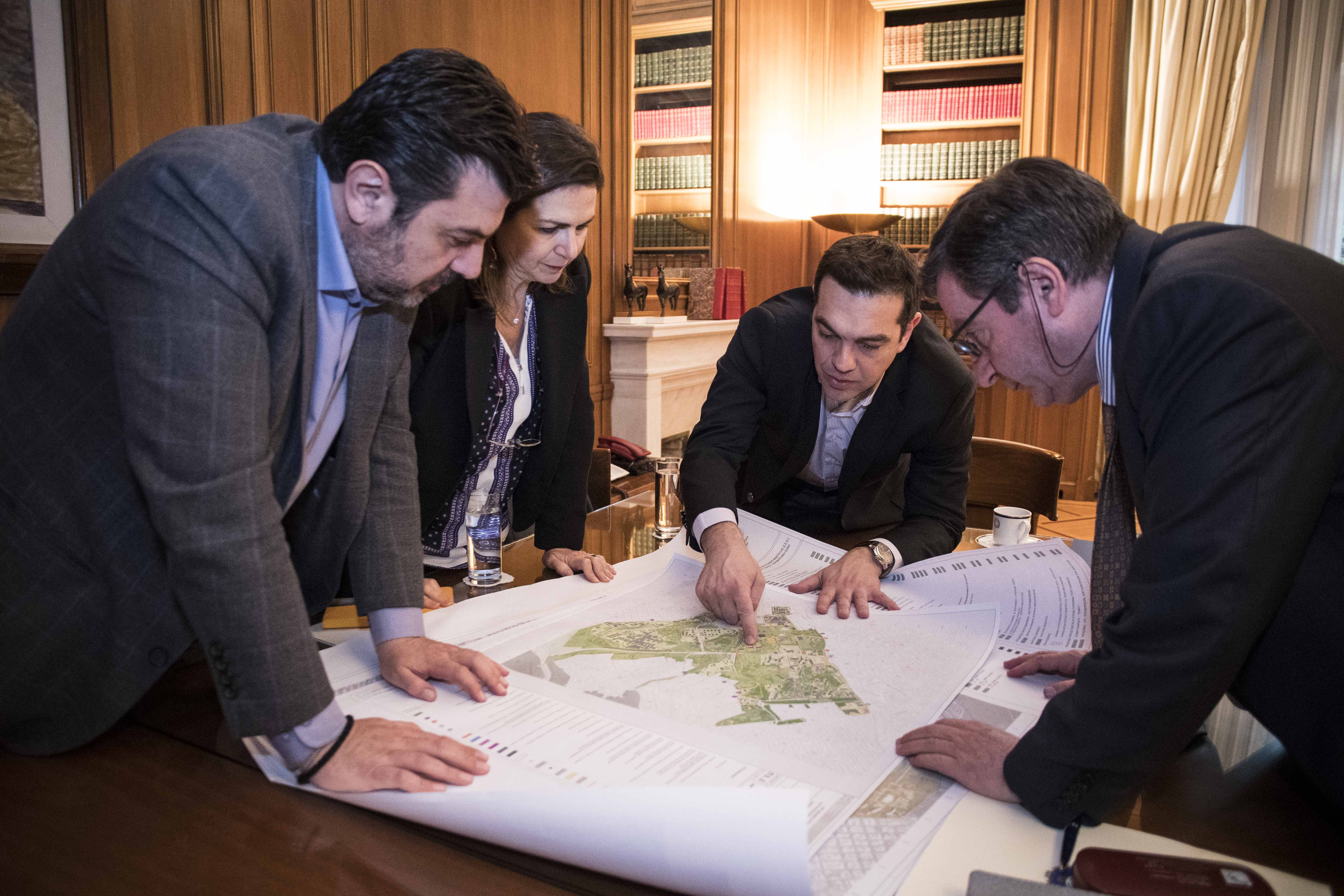 Σχέδιο πέντε παρεμβάσεων για την Αθήνα