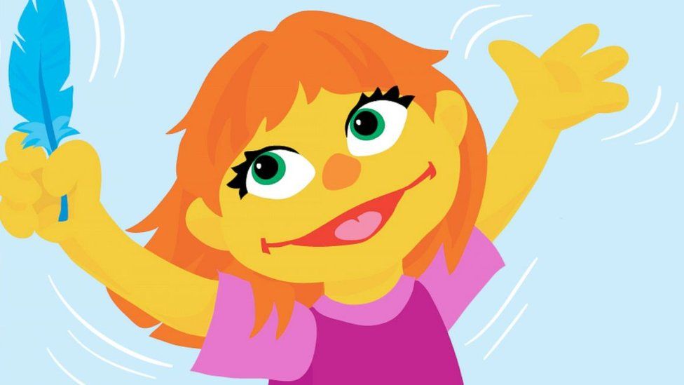 Το Sesame Street καλωσορίζει την Τζούλια, το κοριτσάκι με αυτισμό
