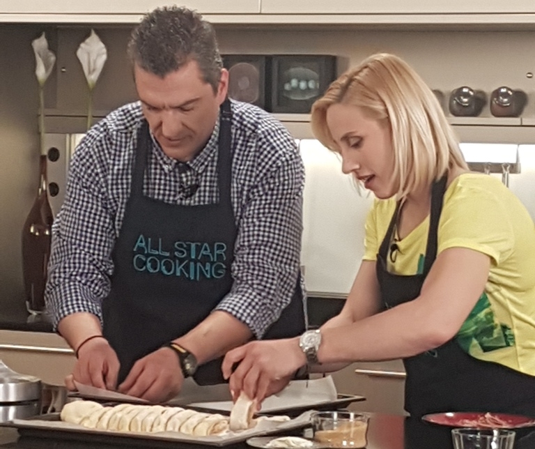 «Αll Star Cooking»: αθλητισμός και φαγητό σε μία εκπομπή