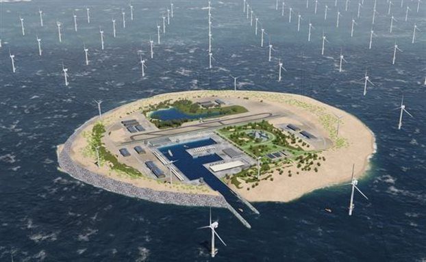 Τεχνητό νησί «θα στέλνει ηλεκτρική ενέργεια από τη Βόρεια Θάλασσα»