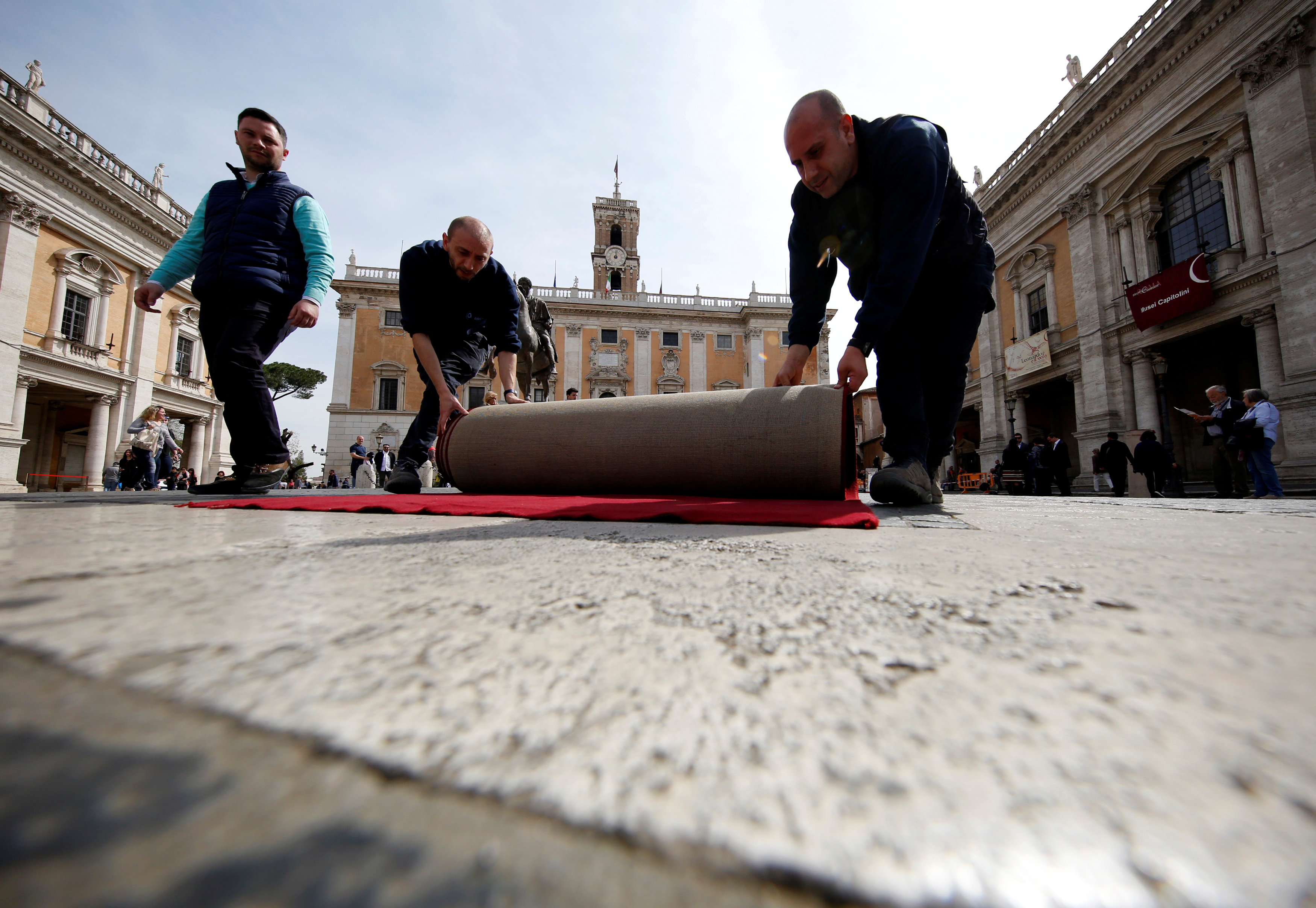 Δρακόντεια μέτρα ασφαλείας στη Ρώμη για την επετειακή Σύνοδο Κορυφής