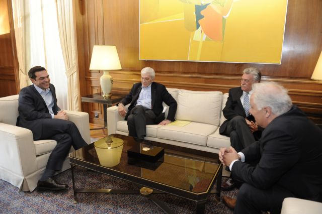 Eκπροσώπους της ισραηλιτικής κοινότητας δέχτηκε ο Αλέξης Τσίπρας