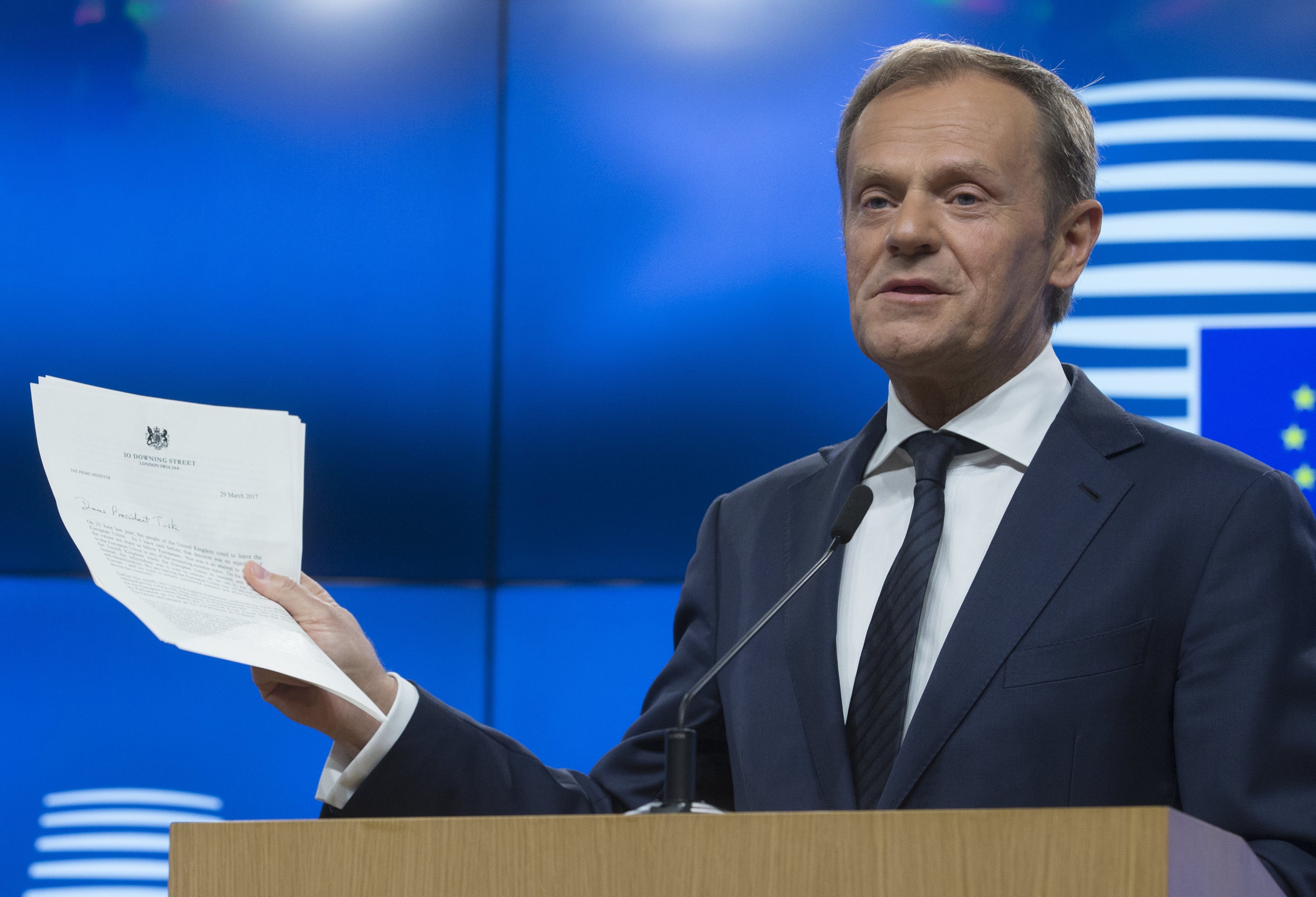 Τουσκ σε Βρετανούς: Μας λείπετε ήδη, ευχαριστούμε και αντίο