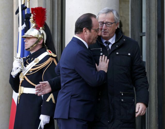 Συγχαρητήρια Ολάντ και Γιούνκερ στον Μακρόν