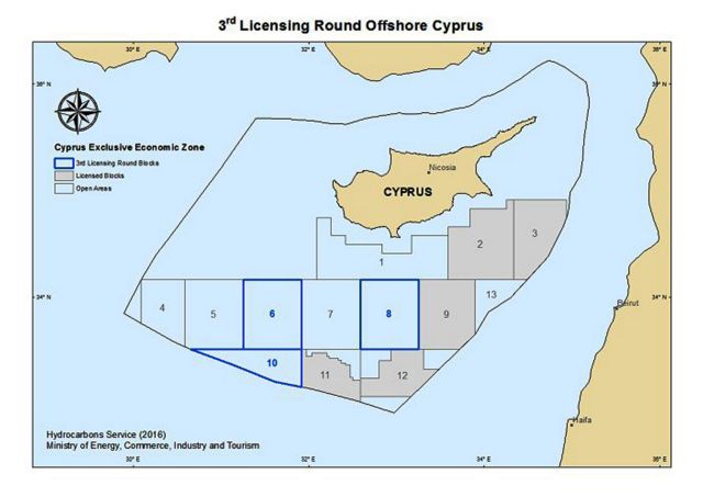 Yπογραφές για τις γεωτρήσεις στα τεμάχια 6 και 8 της κυπριακής ΑΟΖ