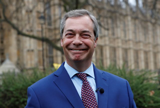 Ο Νάιτζελ Φάρατζ δεν θα είναι υποψήφιος στις βρετανικές εκλογές