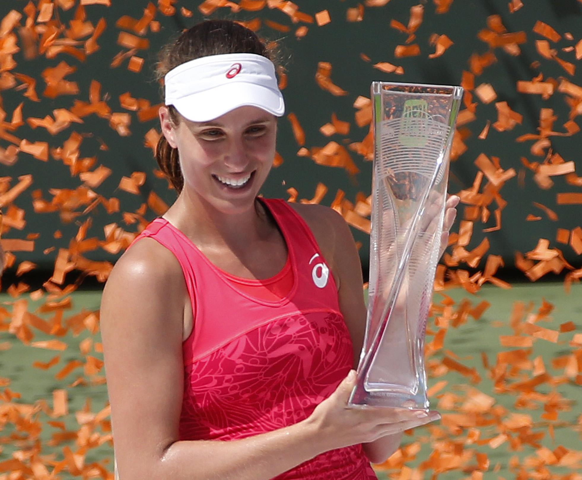 Η Τζοάνα Κόντα «βασίλισσα» στο Όπεν του Μαϊάμι