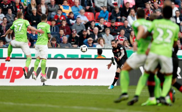 Πήρε βαθμό από… 3-0 η Βόλφσμπουργκ από την Μπάγερ