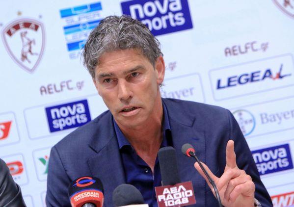 Η Λάρισα παρουσίασε τον Ολλανδό Πάους ως νέο τεχνικό της