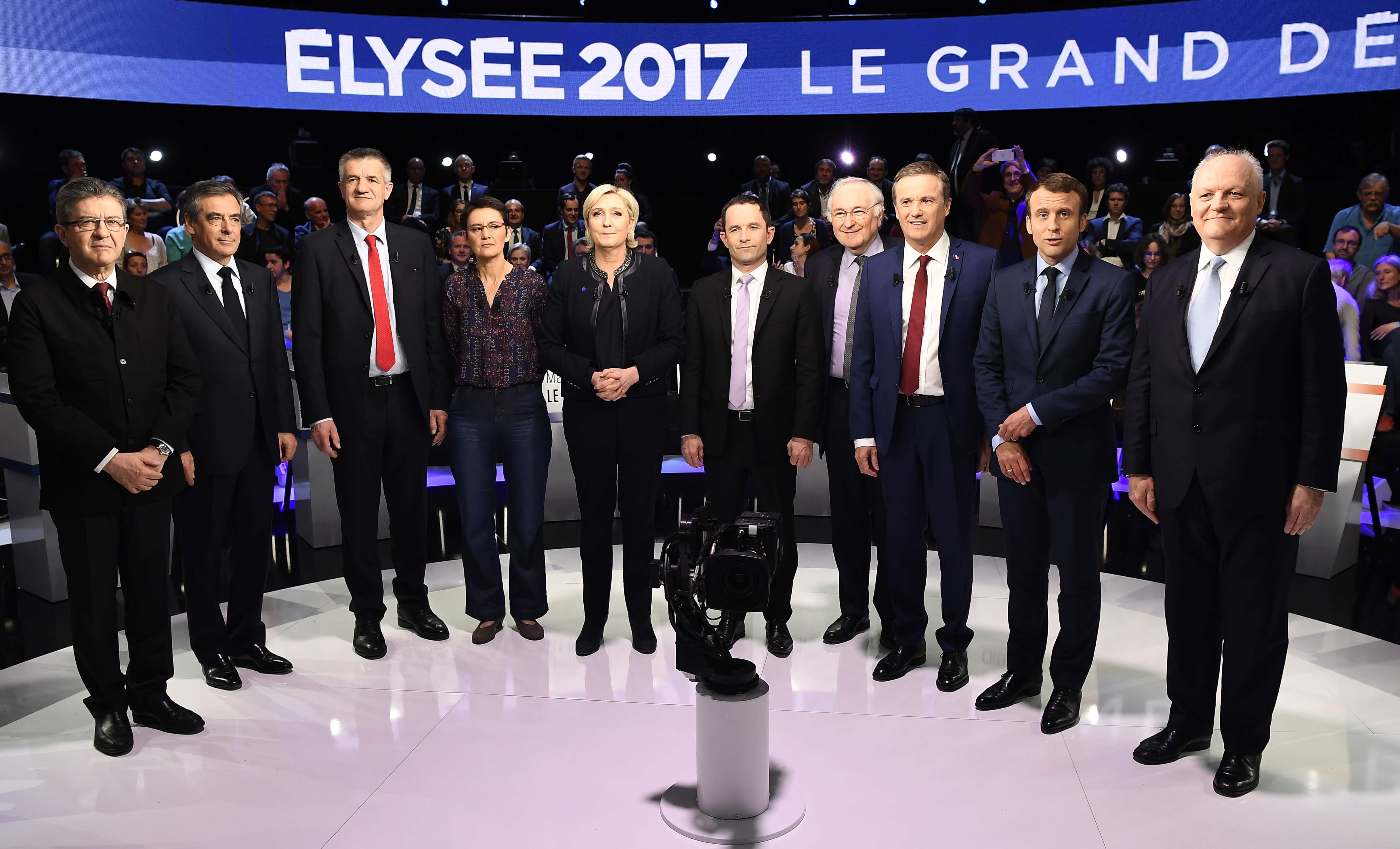 Οι «μικροί έκαναν φασαρία» στο γαλλικό προεδρικό ντιμπέιτ των 11