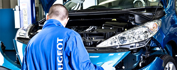 Κλείστε ραντεβού για σέρβις μέσω τάμπλετ στην Peugeot