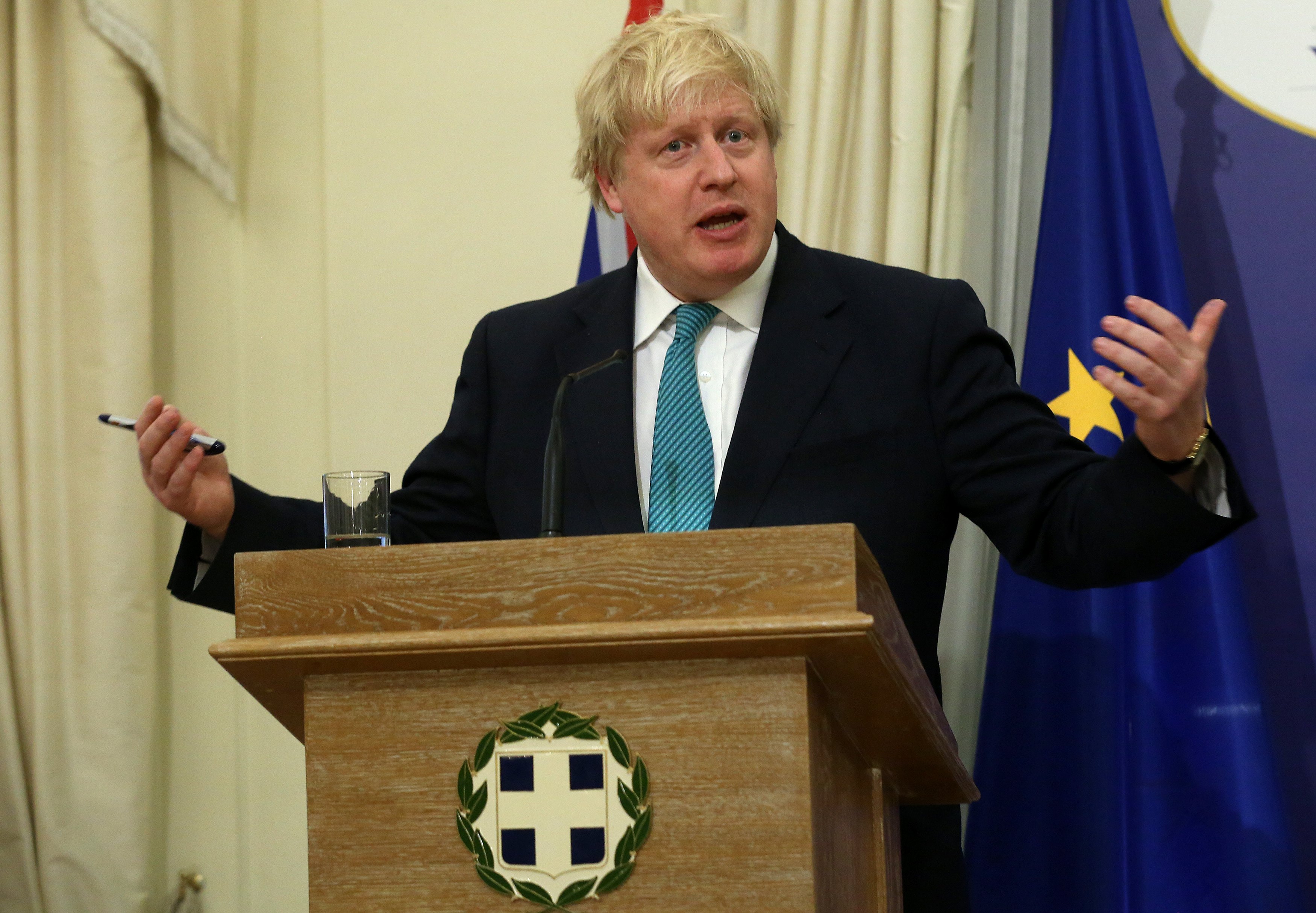 Συνάντηση του Αλέξη Τσίπρα με τον Μπόρις Τζονσον στο Μαξίμου