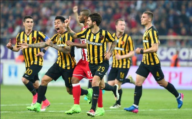 Πάρτι γενεθλίων της ΑΕΚ στο Φάληρο, 2-1 τον Ολυμπιακό