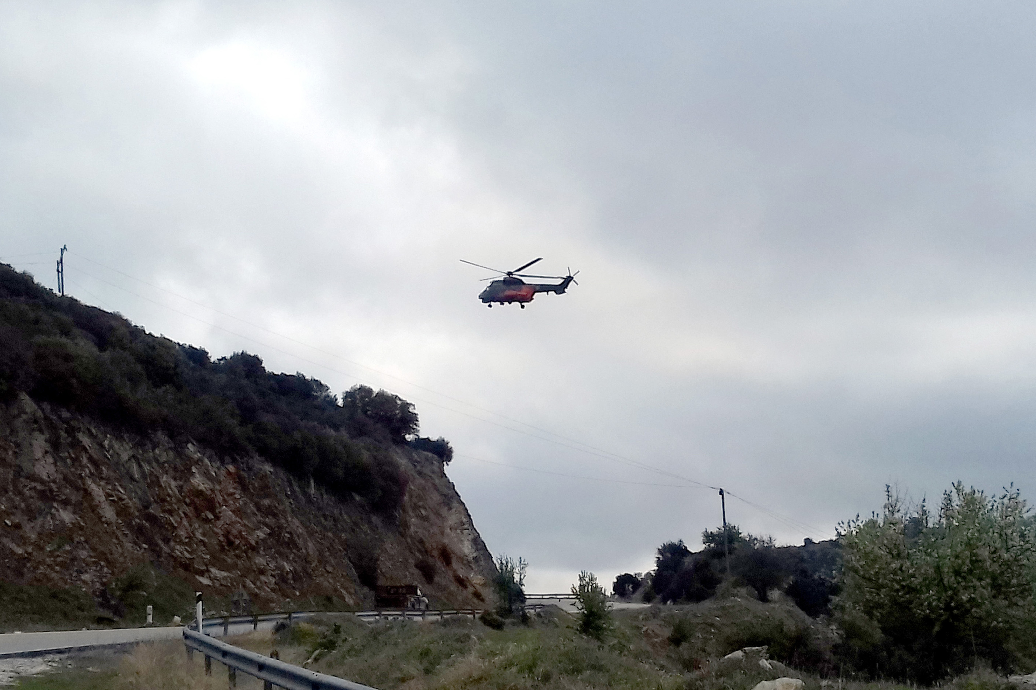 Τα λεπτά που οδήγησαν στην πτώση του ελικοπτέρου