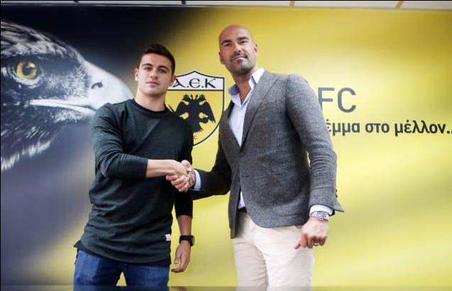 Ανανέωσε ως το 2021 στην ΑΕΚ ο Γαλανόπουλος