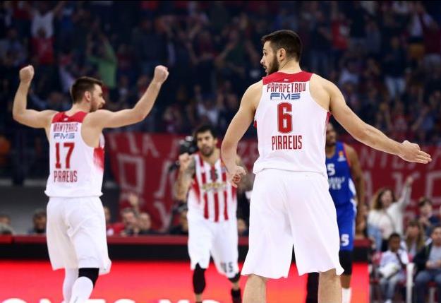 Ο Ολυμπιακός «διέλυσε» την Εφές στην πρώτη μάχη πρόκρισης του ΣΕΦ