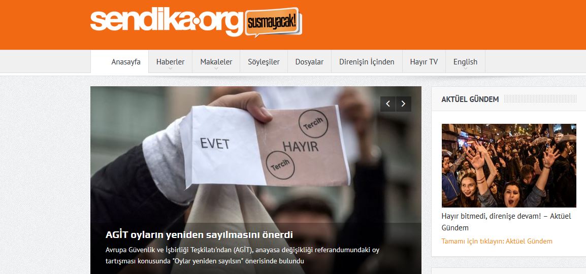 Τουρκία: Σύλληψη διευθυντή ιστοσελίδας για σχόλια για το δημοψήφισμα