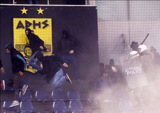 Δικογραφία σε βάρος τεσσάρων οπαδών του Άρη