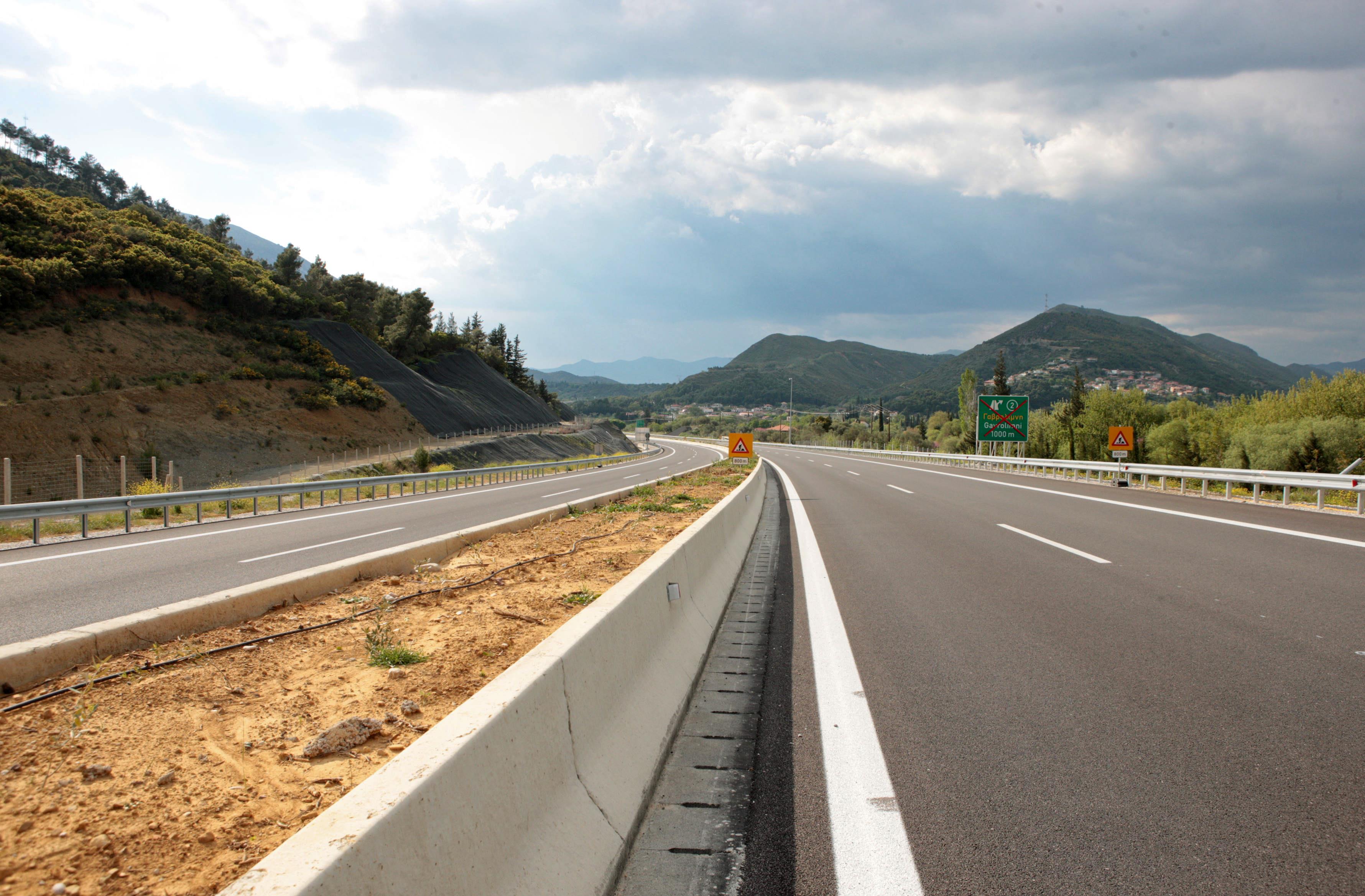 Κυκλοφοριακές ρυθμίσεις στην Ιόνια Οδό, στο ύψος της παράκαμψης Αγρινίου