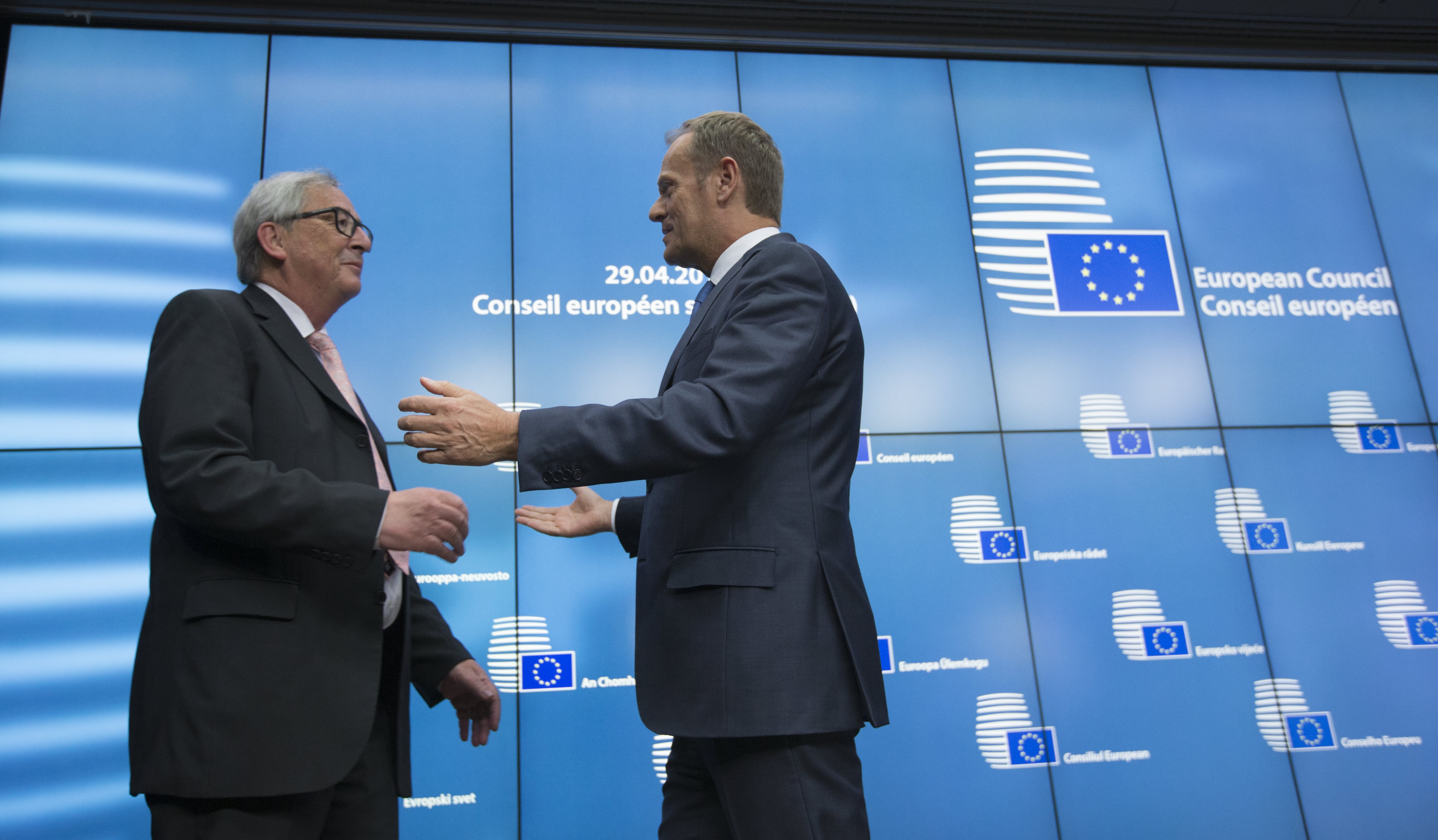 Συναντήσεις Γιούνκερ και Τουσκ με Ερντογάν και Τραμπ στις Βρυξέλλες