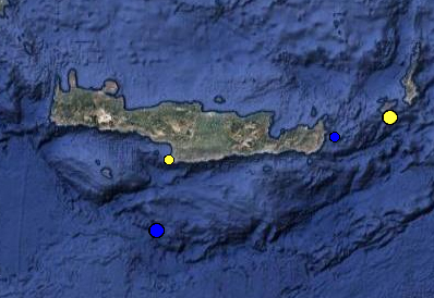 Σεισμός 3,9 βαθμών νότια της Κάσου
