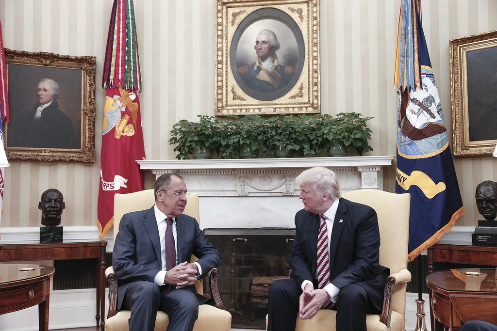 Συνάντηση Τραμπ - Λαβρόφ στον Λευκό Οίκο