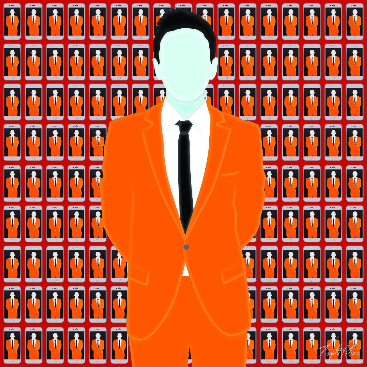 Έργα μικτής τεχνικής ψηφιακής εκτύπωσης της Μπριζίτ Πολέμη στο Μουσείο Μπουζιάνη