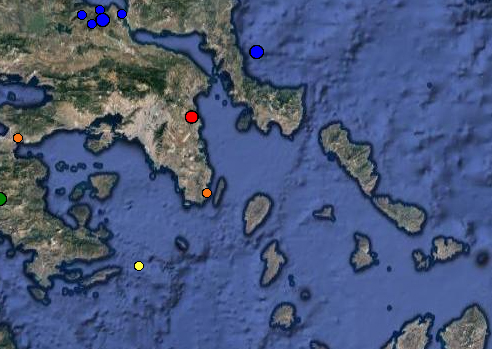 Σεισμός 3,1 βαθμών στην ανατολική Αττική