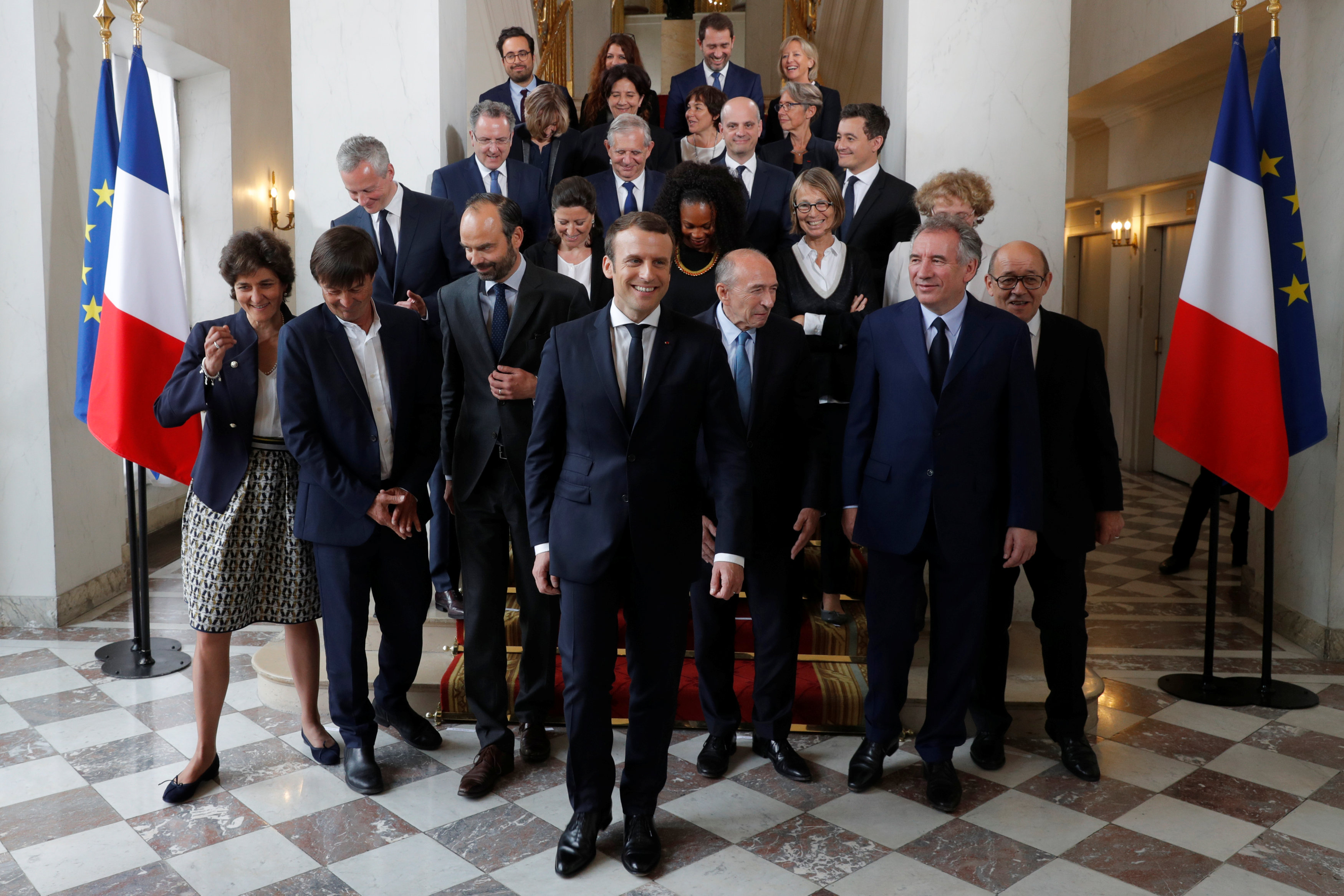 Μακρόν: Κυβέρνηση με 22 υπουργούς και «κόφτη» στους συνεργάτες