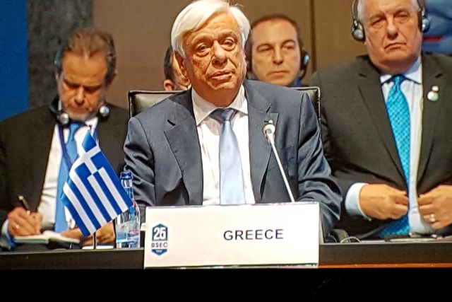 Παυλόπουλος: Η Ελλάδα είναι η πόρτα και το παράθυρο της Τουρκίας προς τη Δύση