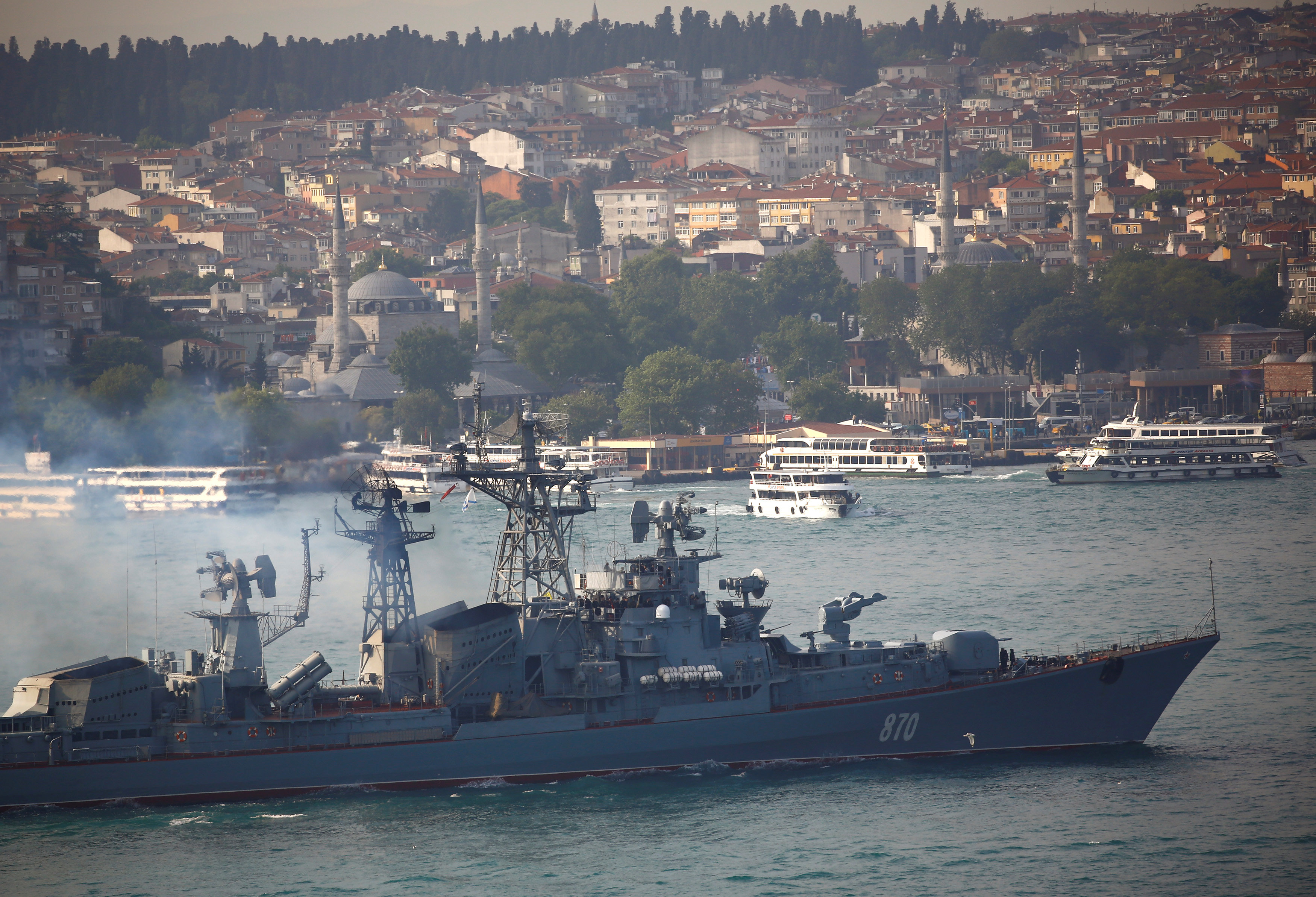 Ρωσικοί πύραυλοι Κρουζ κατά τζιχαντιστών στη Συρία