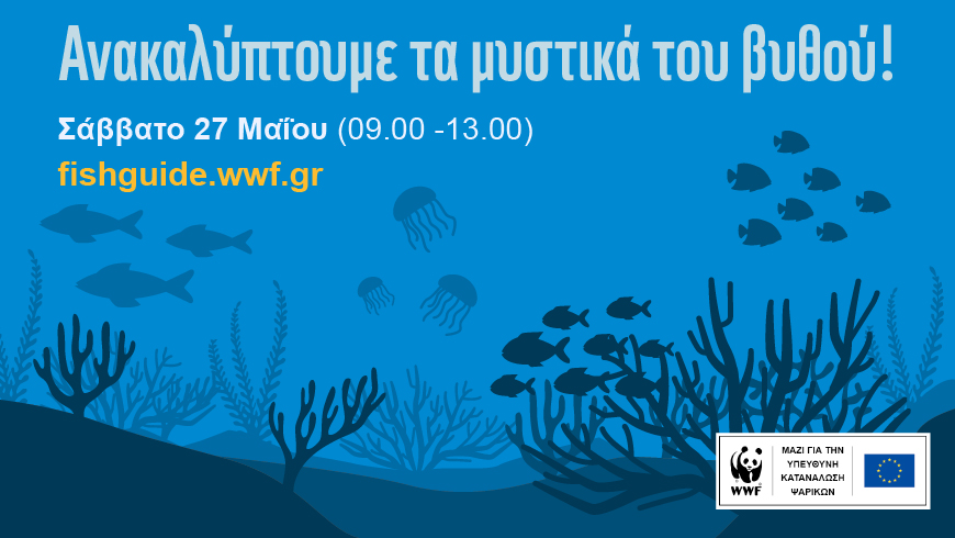 Το WWF στήνει μια πολύχρωμη ψαραγορά στο Πάρκο Φλοίσβου