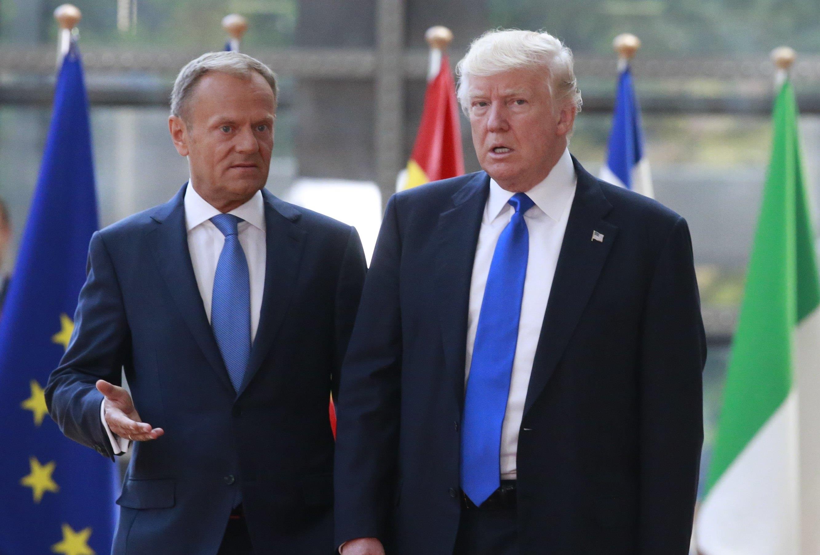 Βρυξέλλες: Τραμπ και ΕΕ διαφωνούν για Ρωσία, εμπόριο και κλίμα