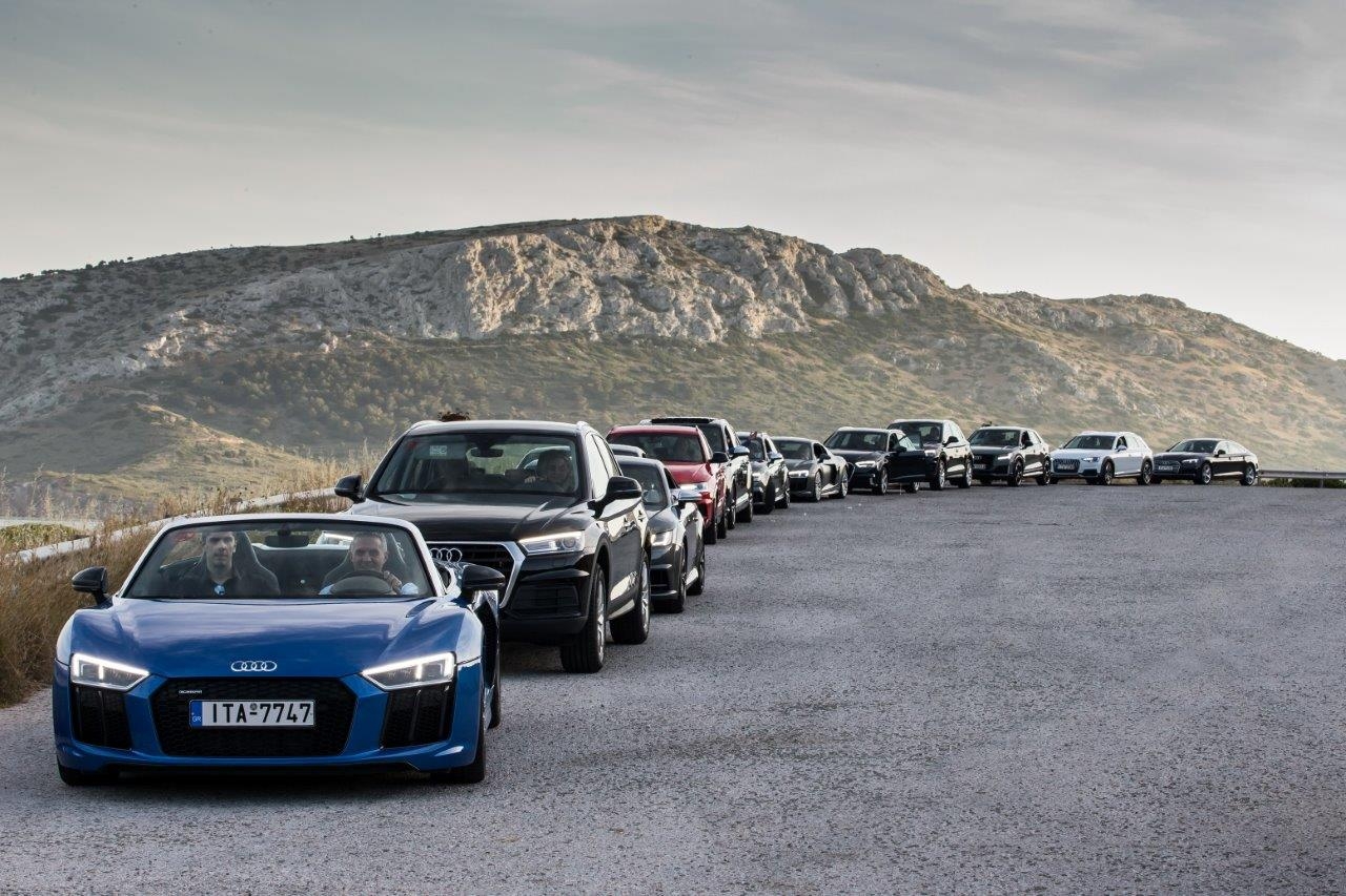 Audi on Tour: Εννιά ξεχωριστά μοντέλα σε 12 πόλεις της Ελλάδας