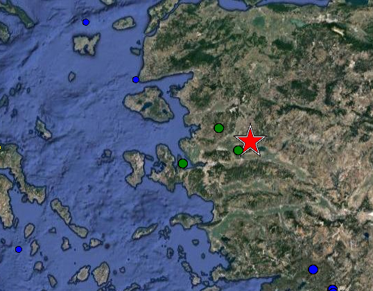 Τουρκία: Σεισμός 5 Ρίχτερ στην περιοχή της Σμύρνης