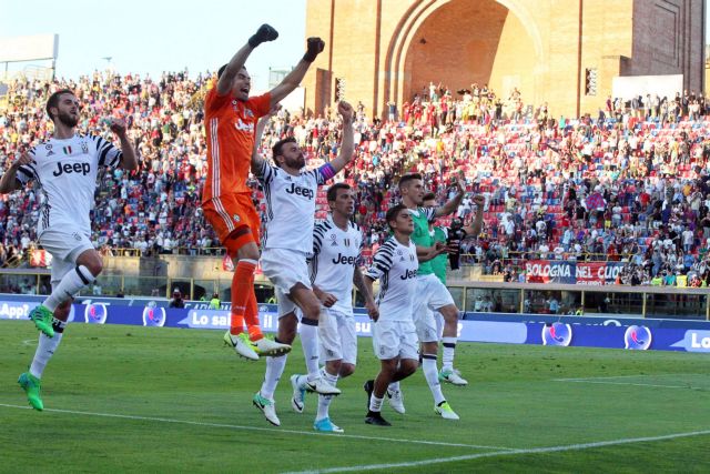 Η Γιουβέντους πρωταθλήτρια με εκτός έδρας νίκη επί της Μπολόνια