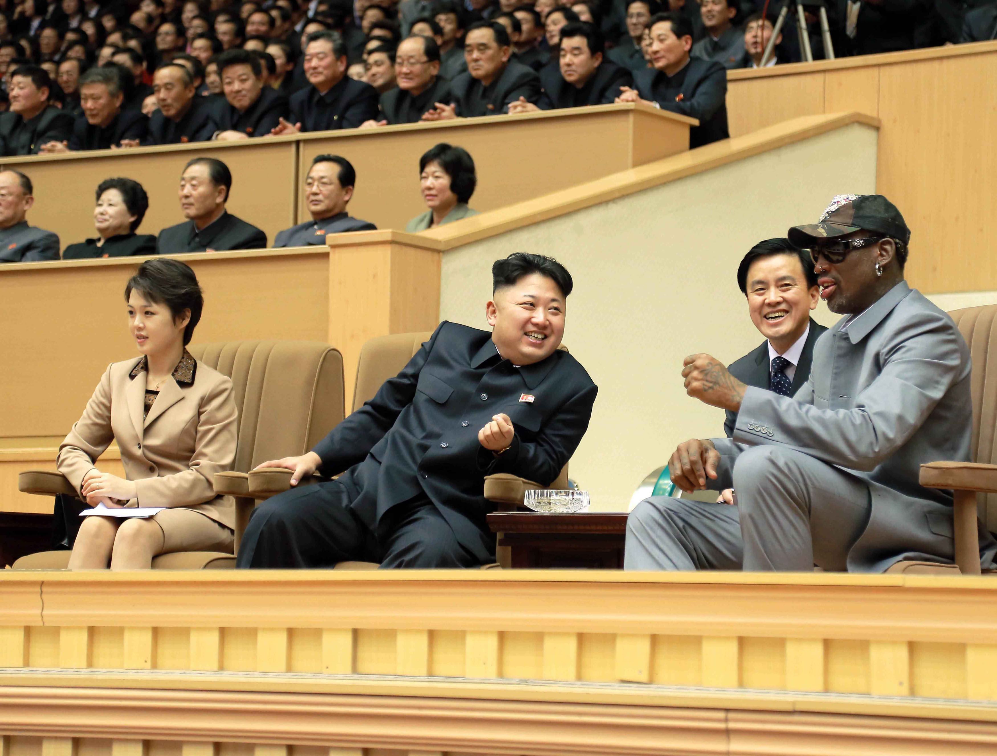 O Nτένις Ρόντμαν στη Β.Κορέα για να δει τον φίλο του Κιμ Γιονγκ Ουν
