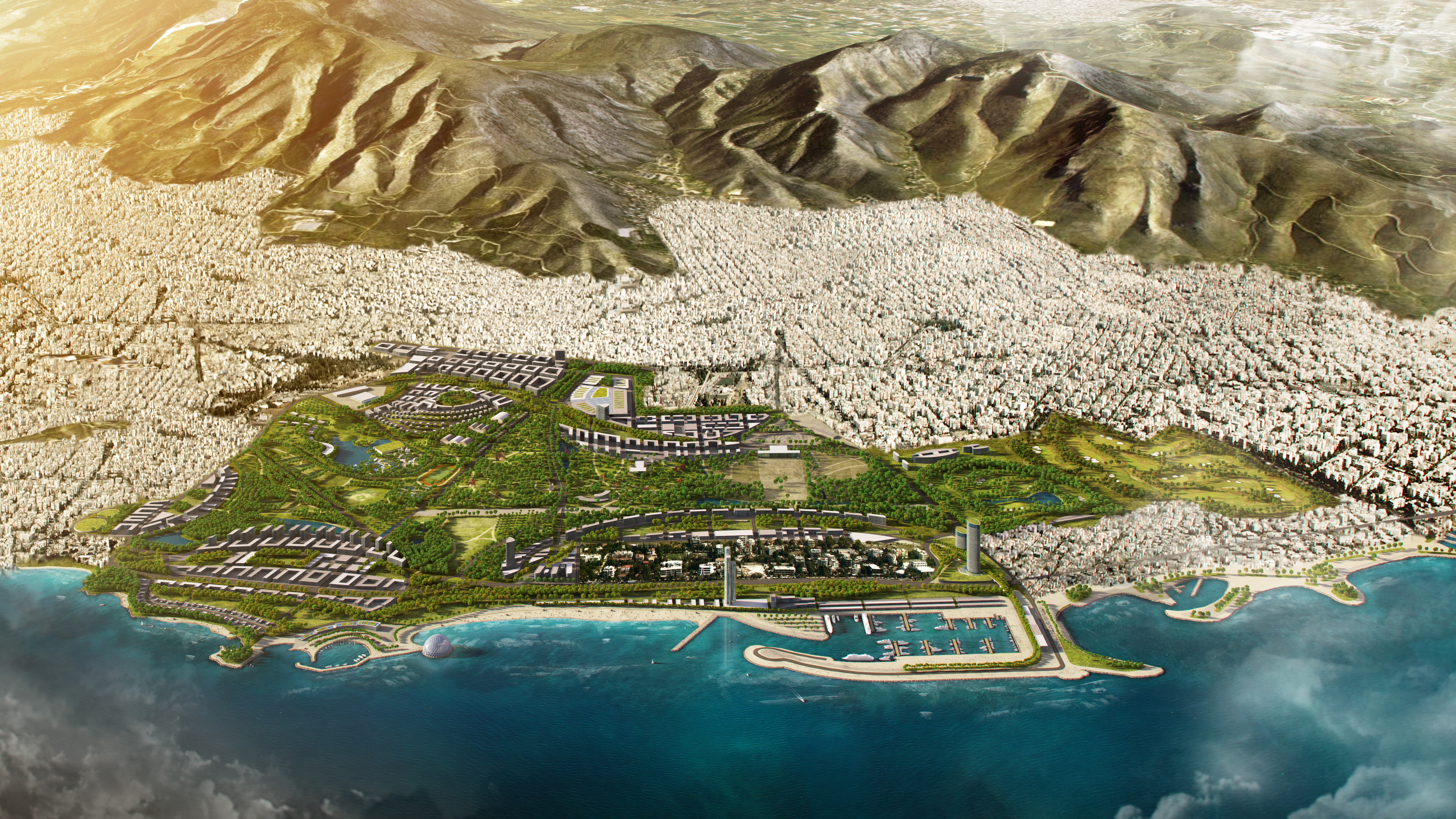 Κατατέθηκε το σχέδιο ανάπτυξης του Ελληνικού