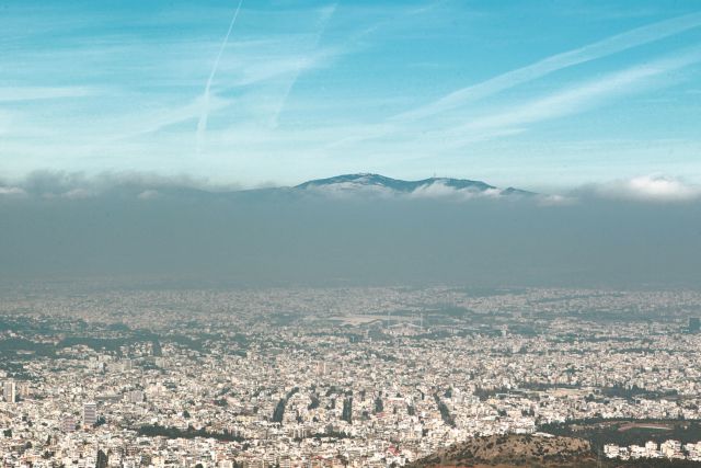 Αυξημένες οι τιμές του όζοντος στην Αθήνα