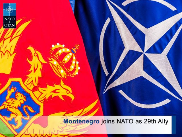 Το Μαυροβούνιο έγινε το 29ο μέλος του ΝΑΤΟ