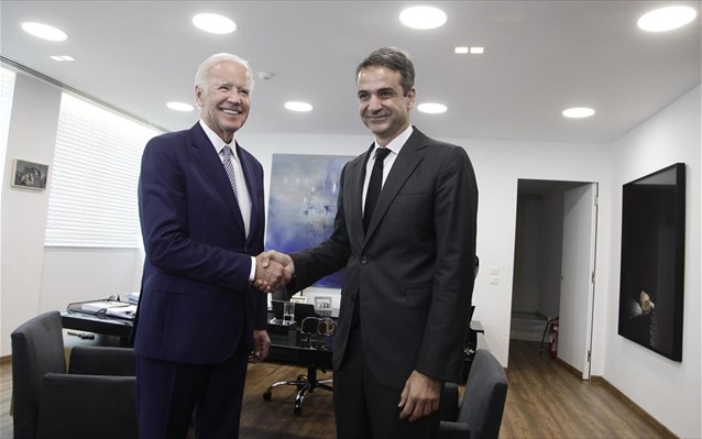 Τη σημασία της Ελλάδας για τα αμερικανικά συμφέροντα τόνισε ο Τζο Μπάιντεν