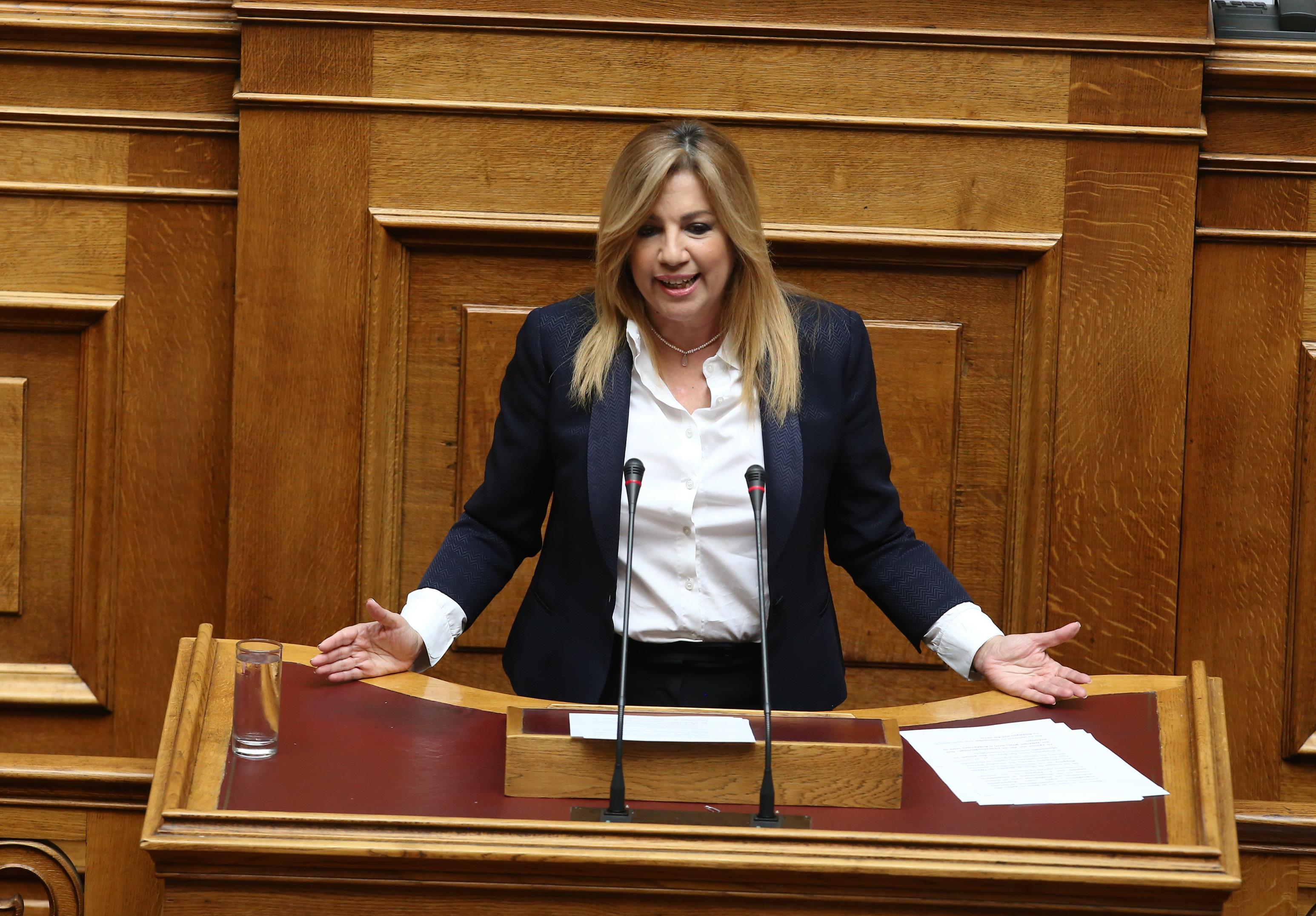 Γεννηματά προς κυβέρνηση: Δεν έχετε σχέδιο και στρατηγική