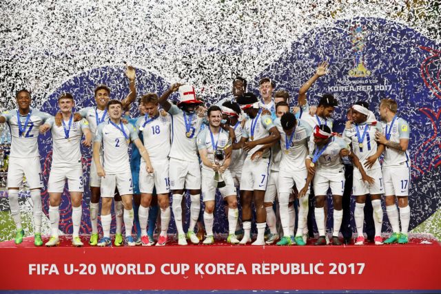 Η Αγγλία κατέκτησε το Παγκόσμιο Κύπελλο U-20