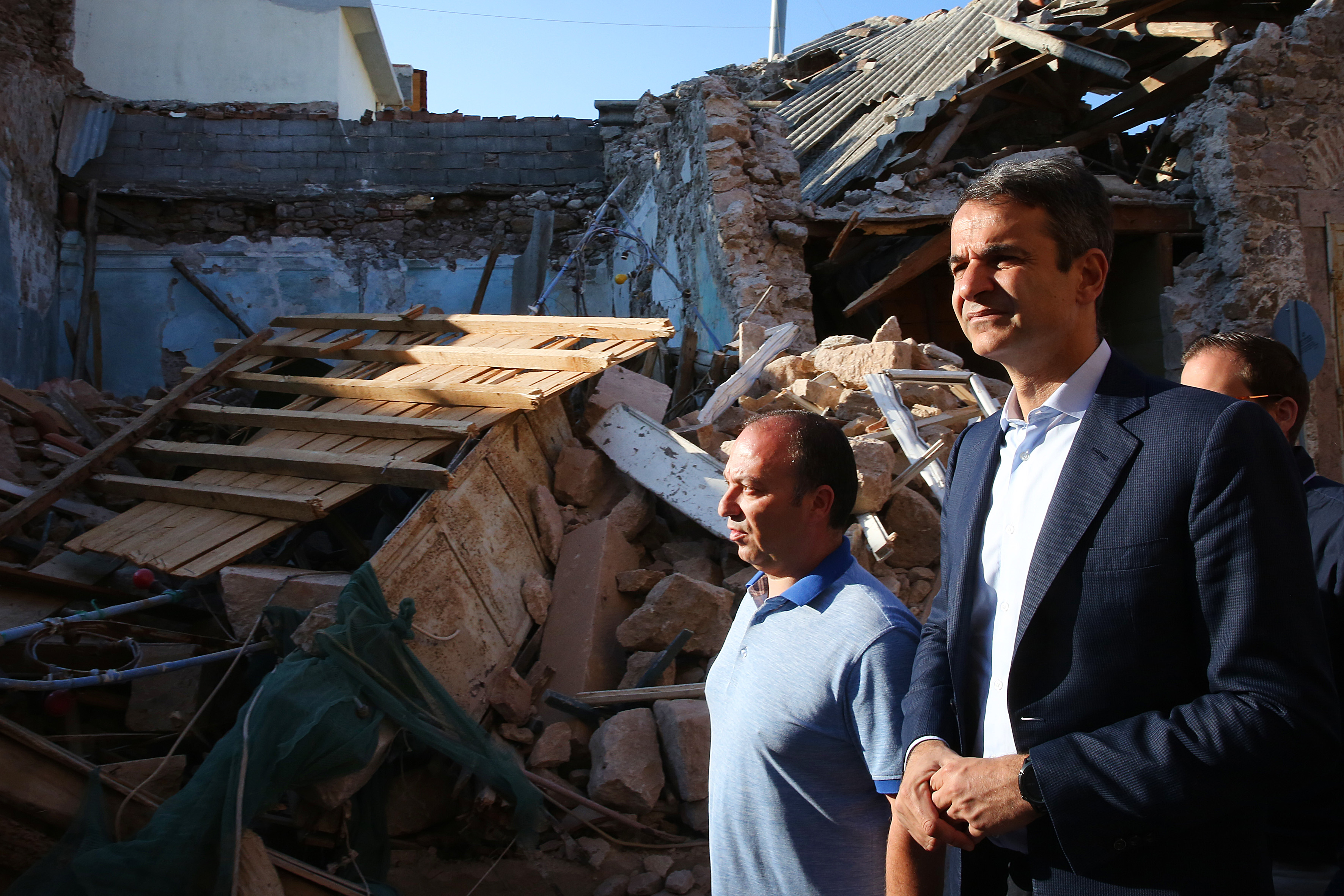 Μητσοτάκης: Απαλλαγή από τον ΕΝΦΙΑ για δύο χρόνια στους σεισμόπληκτους