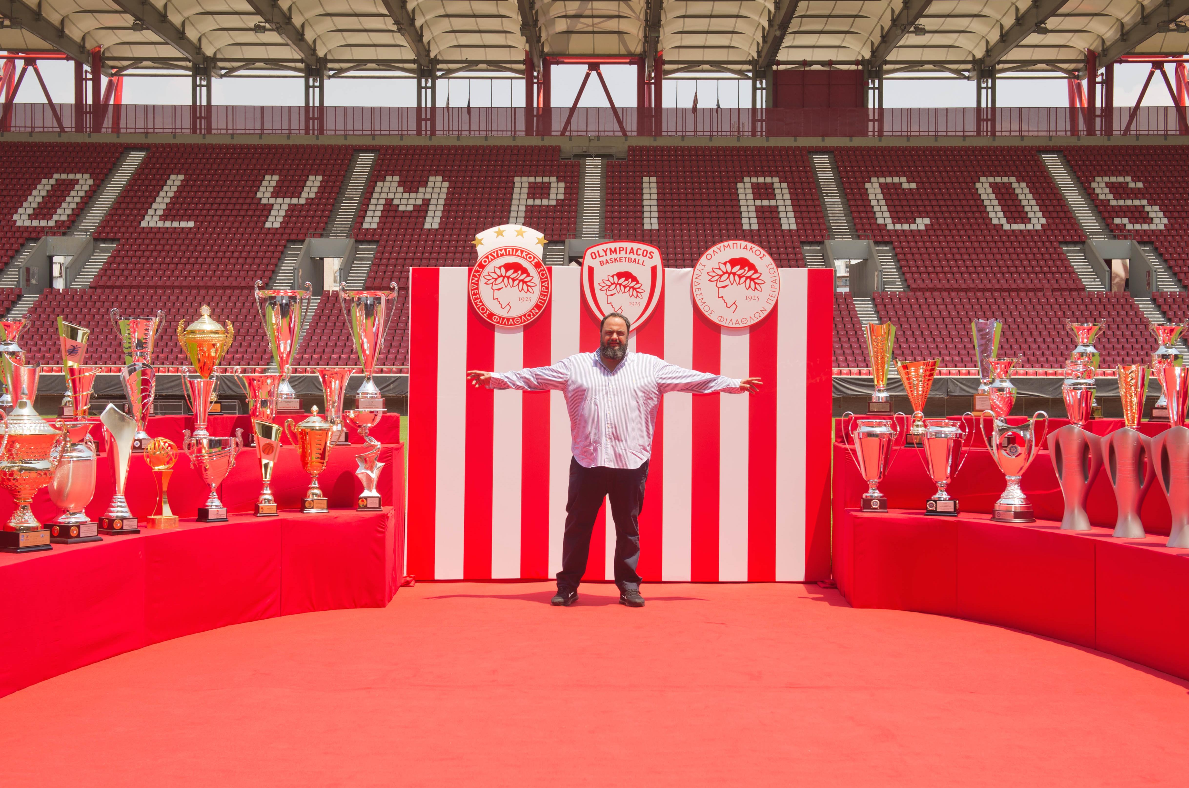 Μαρινάκης: «Τα καλύτερα έρχονται για τον Ολυμπιακό»