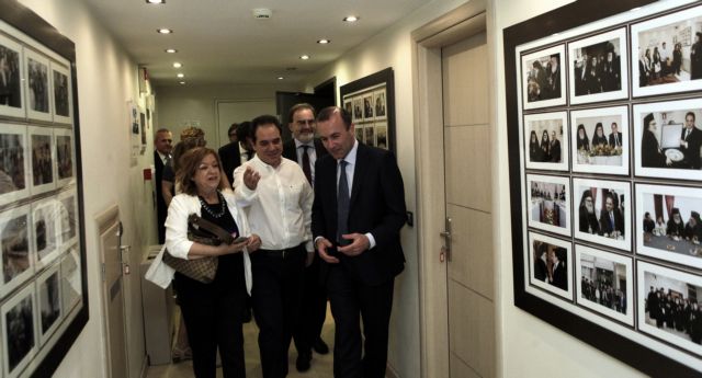 Τα γραφεία της «Αποστολής» επισκέφθηκε ο Μάνφρεντ Βέμπερ