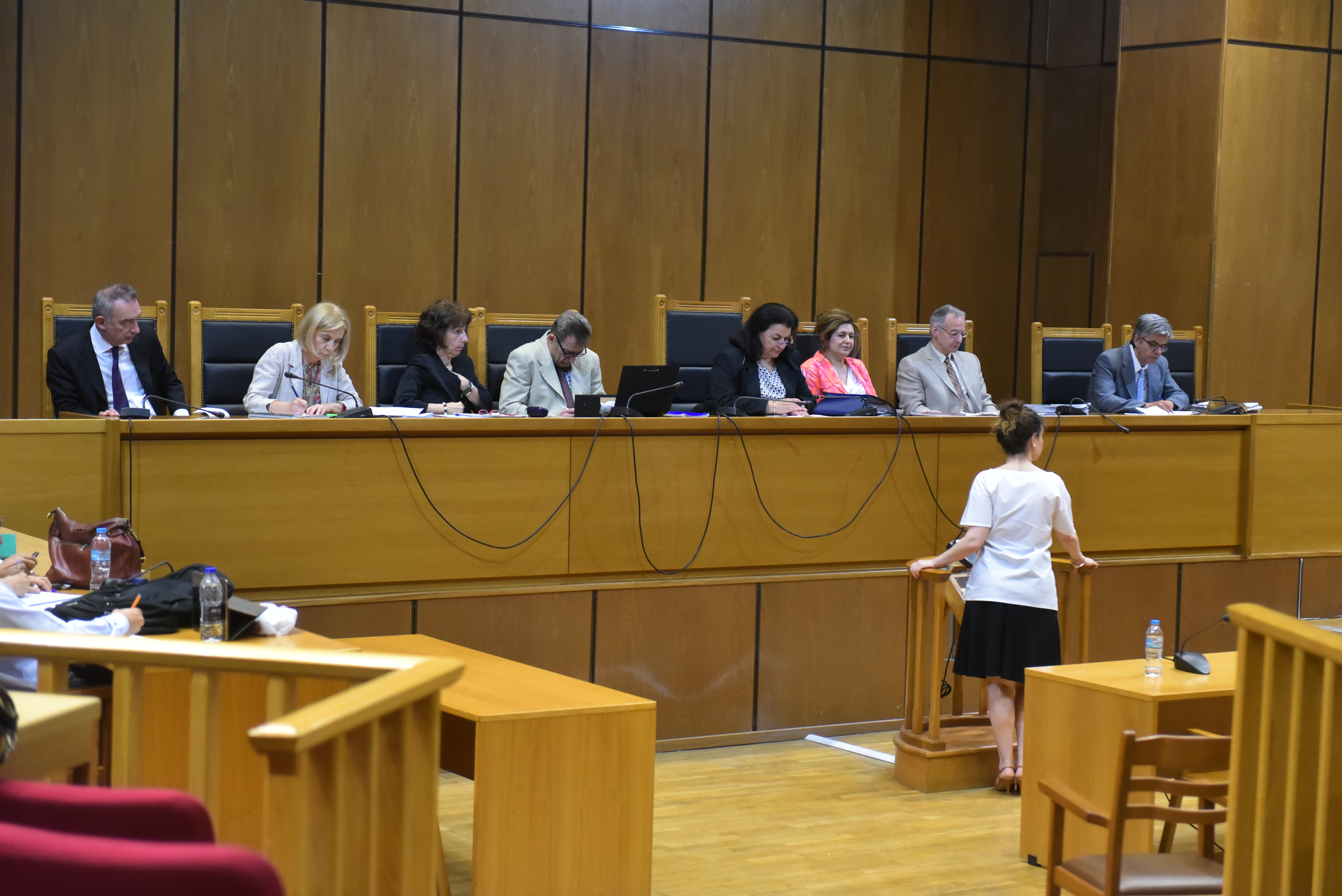 Ευρωβουλευτές της Αριστεράς παρακολούθησαν τη δίκη της Χρυσής Αυγής