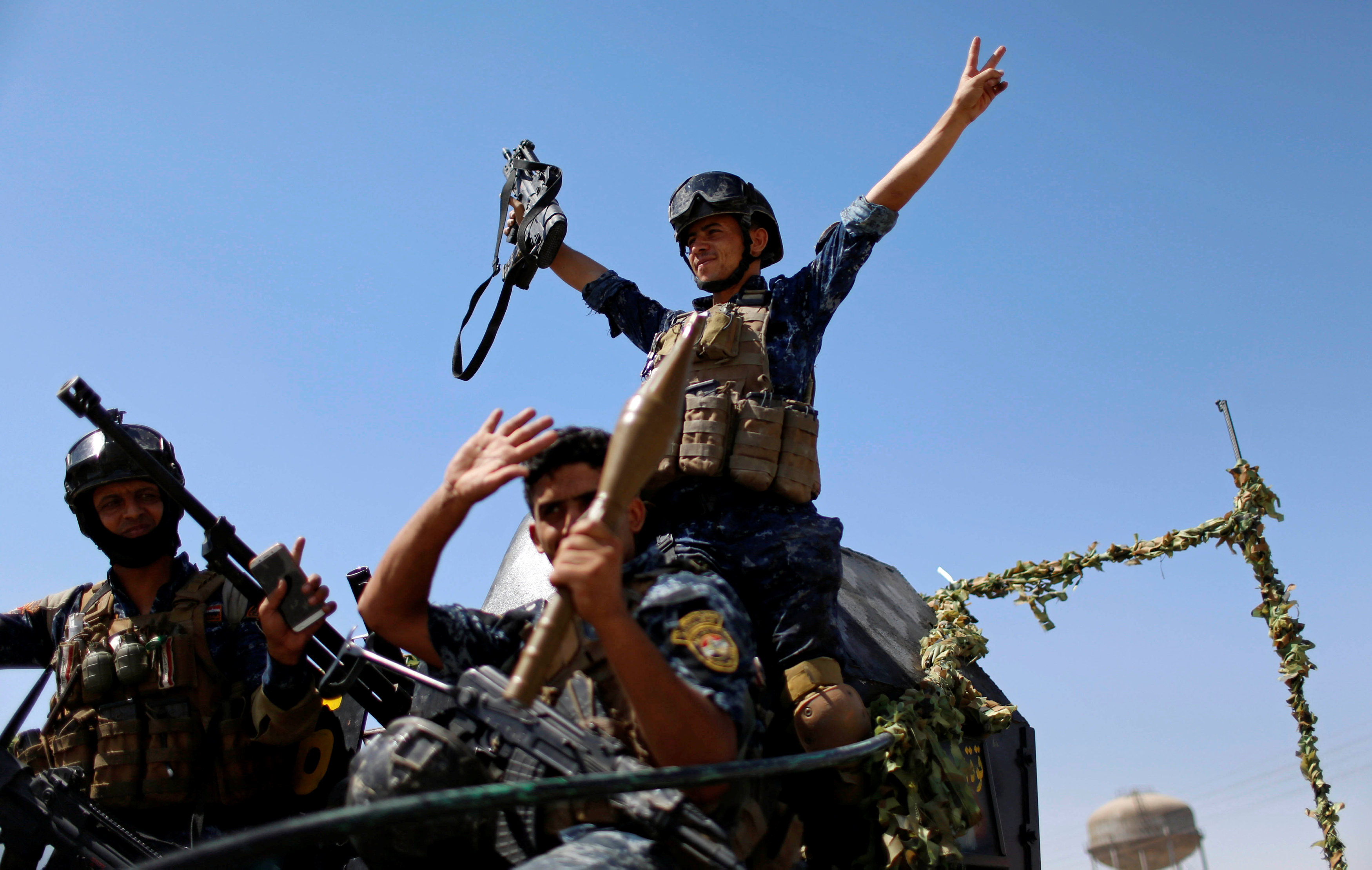 Ο ιρακινός στρατός προχωρά στη Μοσούλη