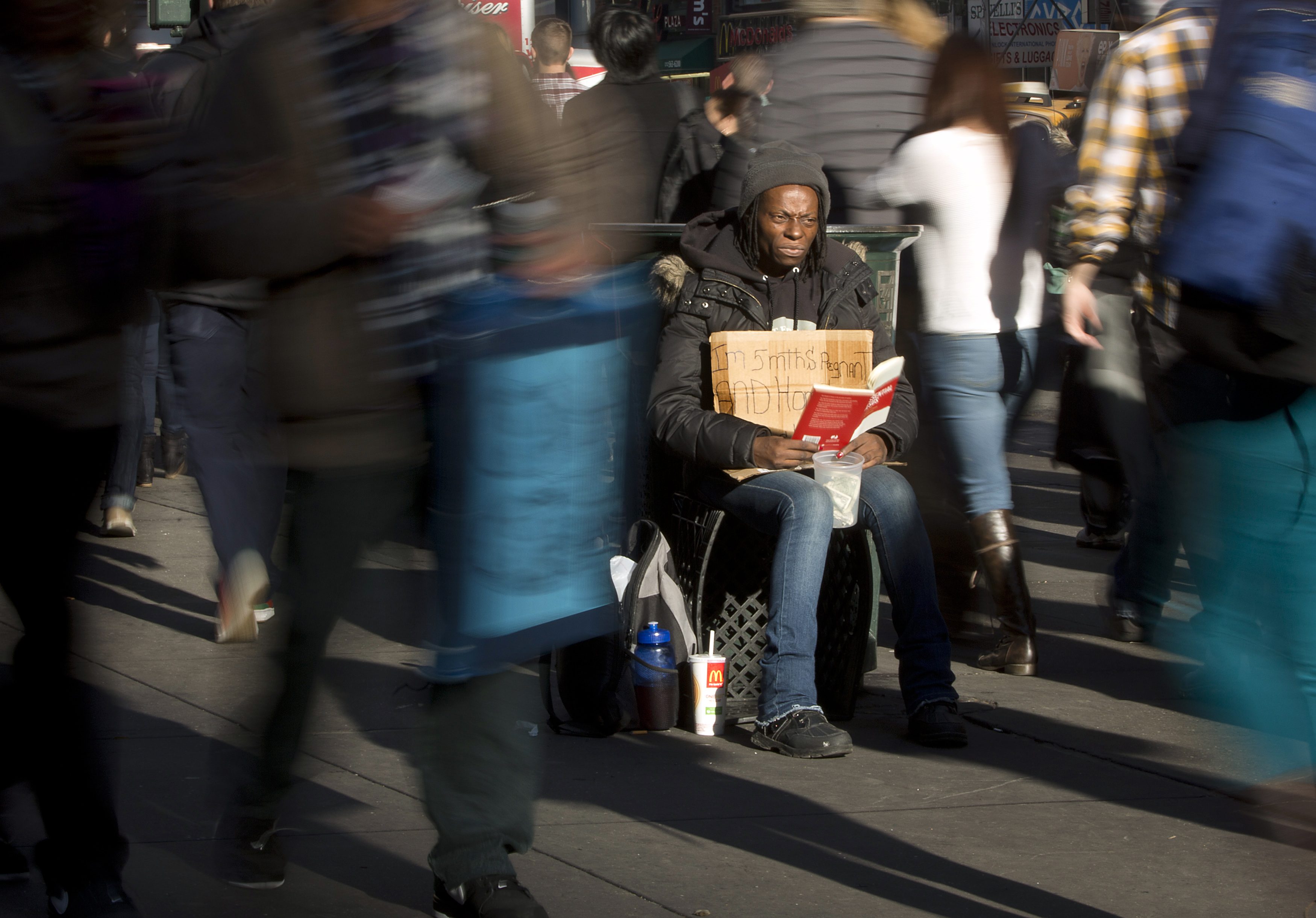 Κατά 39% αυξήθηκαν μέσα σε έναν χρόνο οι άστεγοι στη Νέα Υόρκη