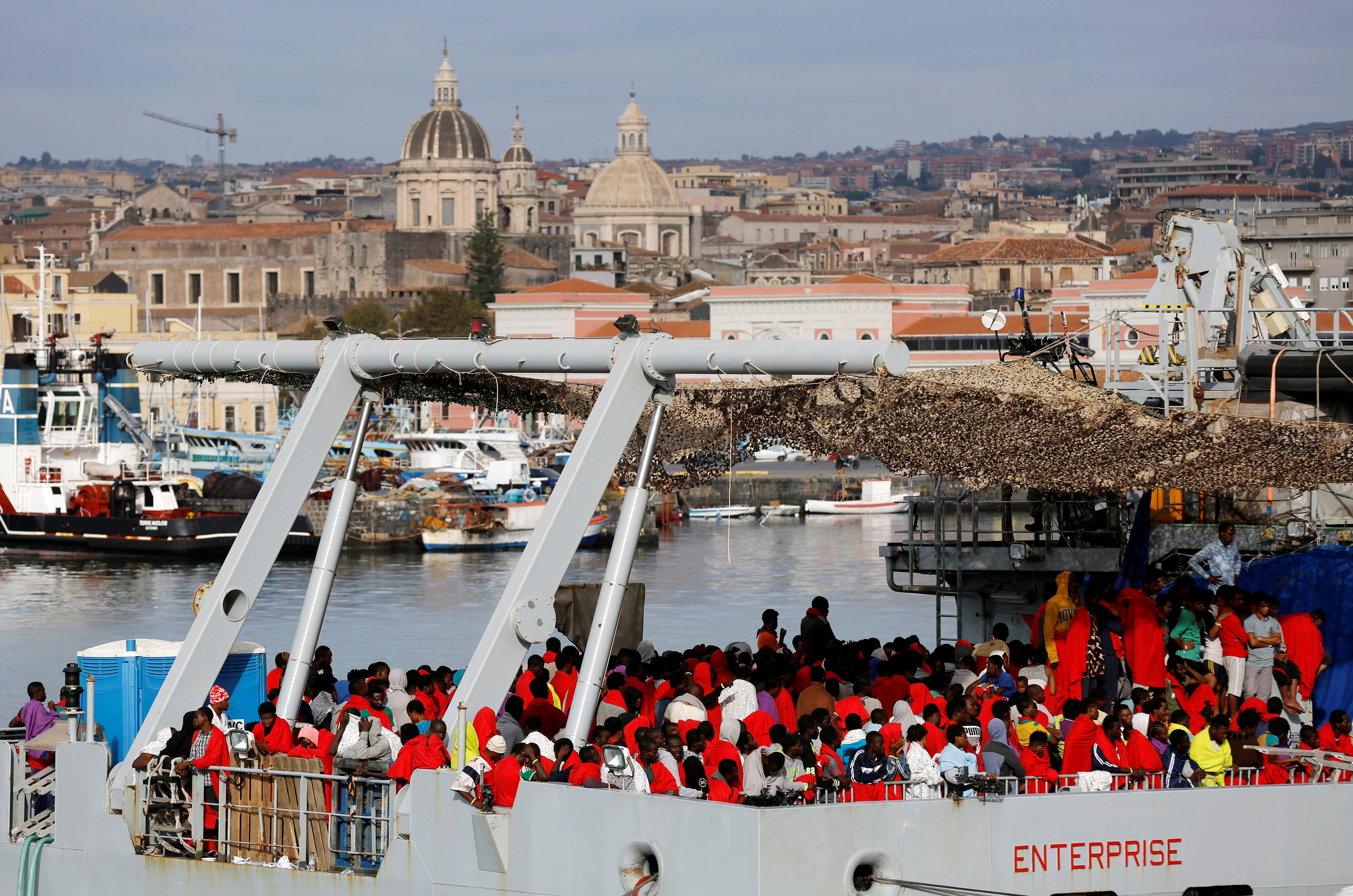 Ακροδεξιά ομάδα ναύλωσε πλοίο για να «επιτηρήσει» το προσφυγικό στην Ιταλία
